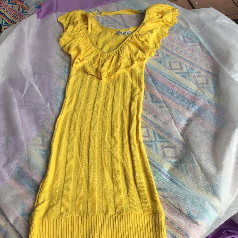 Arden B Yellow Summer dress
